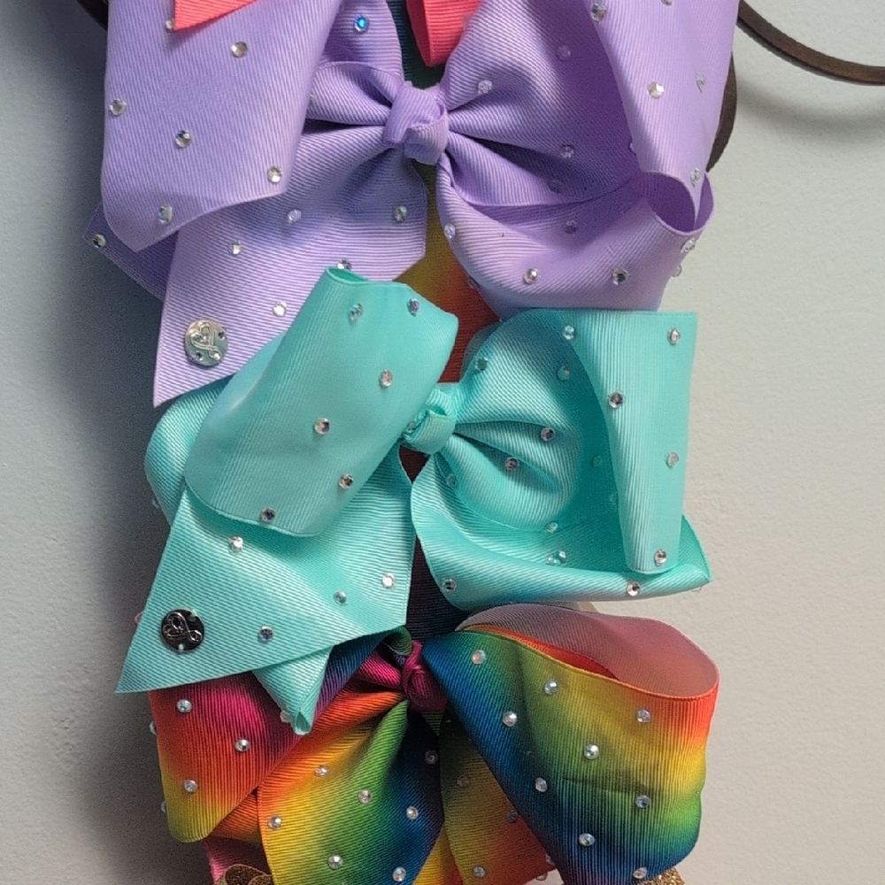Colorful Hair Bow Set - Picture 3 of 4